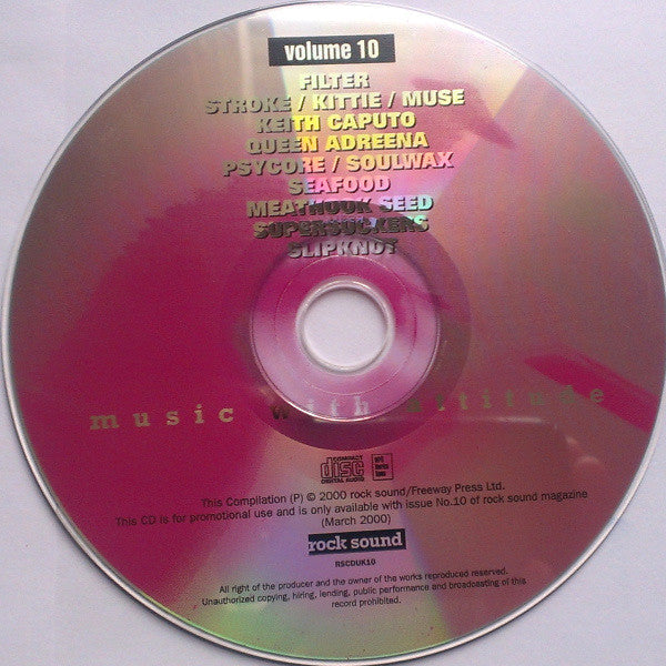 Various : Music With Attitude - Volume 10 (CD, Comp, Promo)