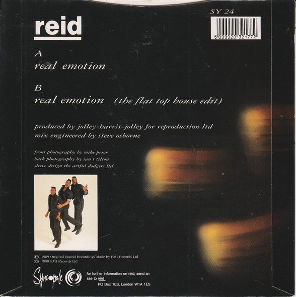 Reid : Real Emotion (7", Single)