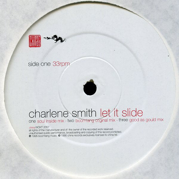 Charlene Smith : Let It Slide (12")