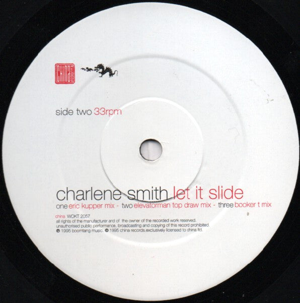 Charlene Smith : Let It Slide (12")