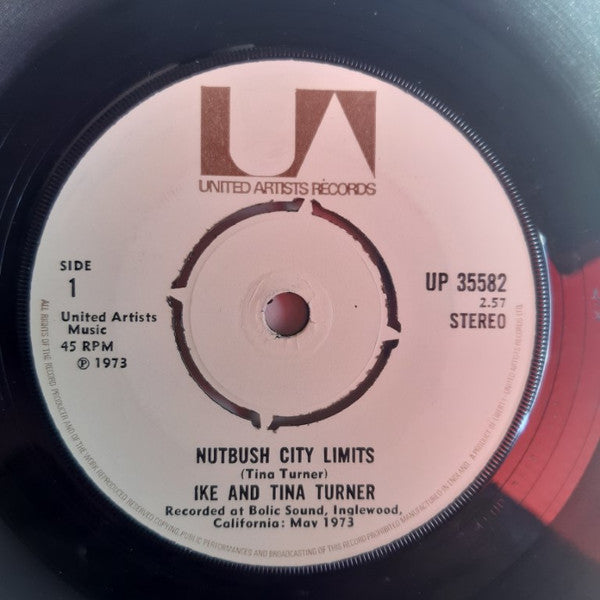 Ike & Tina Turner : Nutbush City Limits (7", Single, RE, 4 P)