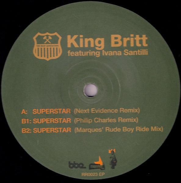 King Britt Featuring Ivana Santilli : Superstar (The Remixes) (12")