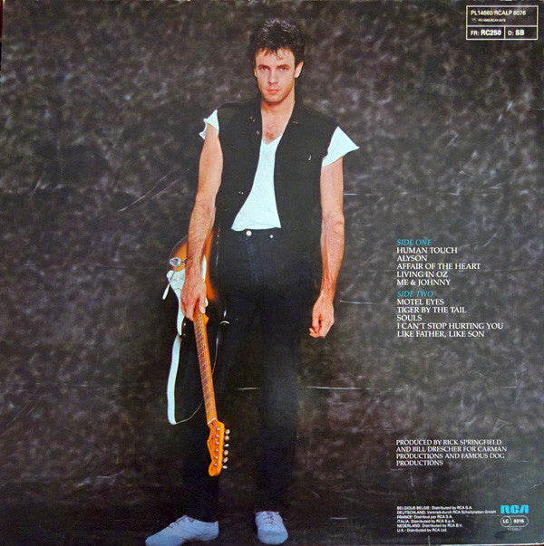 Rick Springfield : Living In Oz (LP, Album)