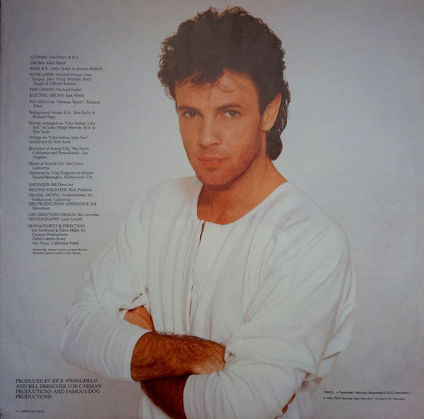 Rick Springfield : Living In Oz (LP, Album)