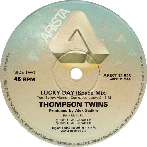 Thompson Twins : We Are Detective (12", Single)