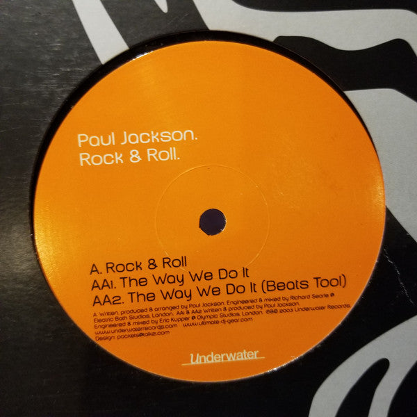 Paul Jackson : Rock & Roll (12", Maxi)