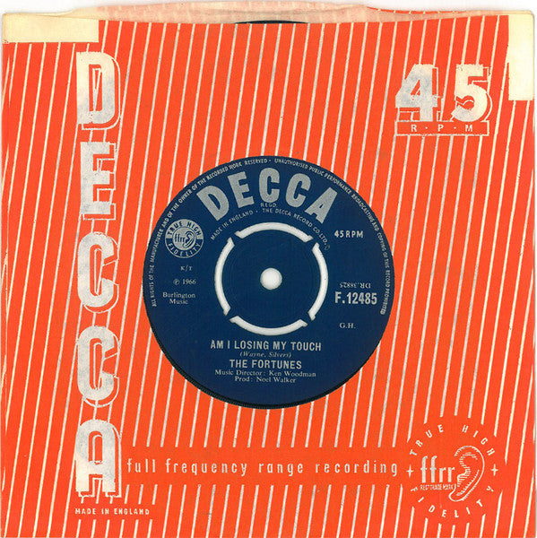 The Fortunes : Is It Really Worth Your While? (7")