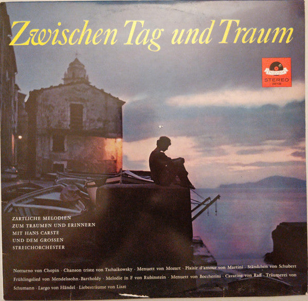 Hans Carste Und Sein Orchester : Zwischen Tag Und Traum (LP)