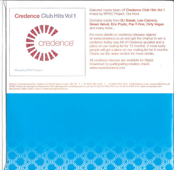 Various : Credence Summer 2003 (CD, Comp, Copy Prot., Mixed, Promo, Smplr)