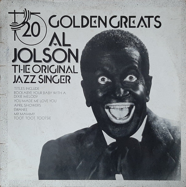 Al Jolson : 20 Golden Greats (LP, Comp, Mono)