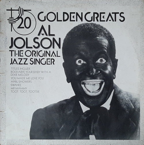 Al Jolson : 20 Golden Greats (LP, Comp, Mono)