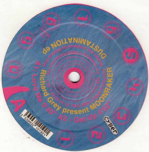 Richard Grey Present Moonraker (4) : Dustamination EP (12", EP)