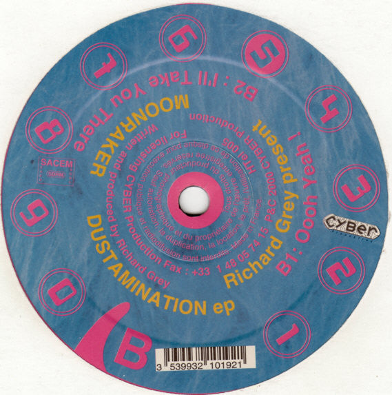 Richard Grey Present Moonraker (4) : Dustamination EP (12", EP)