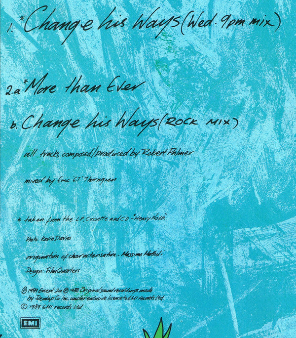 Robert Palmer : Change His Ways (12", Single)
