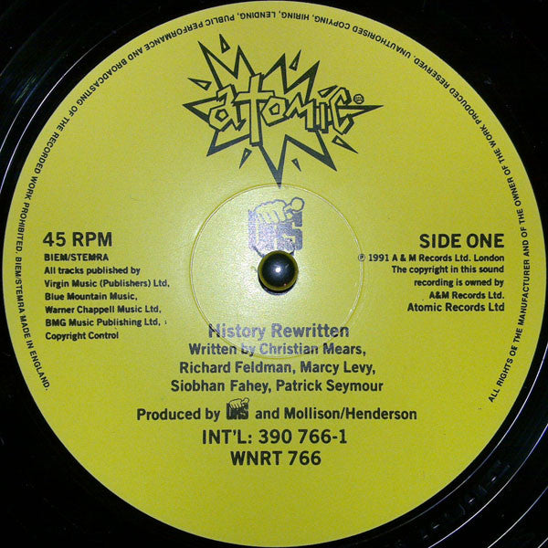 URS (7) : History Rewritten (12")