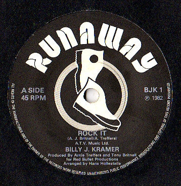 Billy J. Kramer : Rock It (7", Single)
