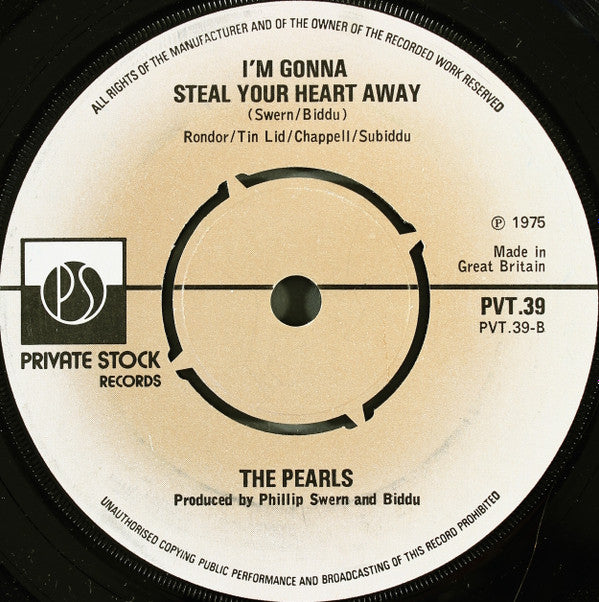 The Pearls : The Cheater (7")