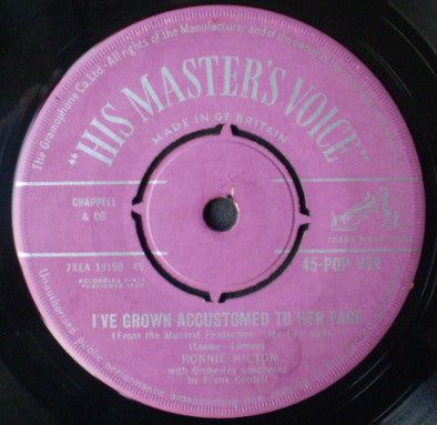 Ronnie Hilton : On The Street Where You Live (7")