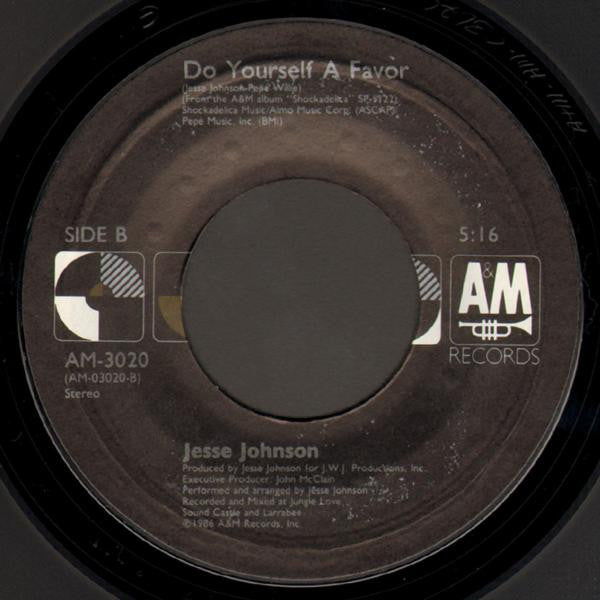 Jesse Johnson : Love Struck (7", Single)