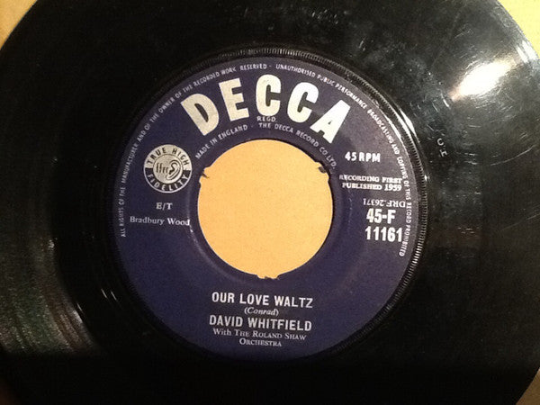 David Whitfield : Oh Tree (7", 3 P)