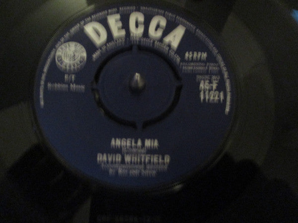 David Whitfield : Angela Mia (7")