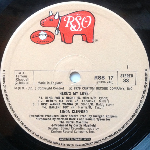 Linda Clifford : Here's My Love (LP, Album)