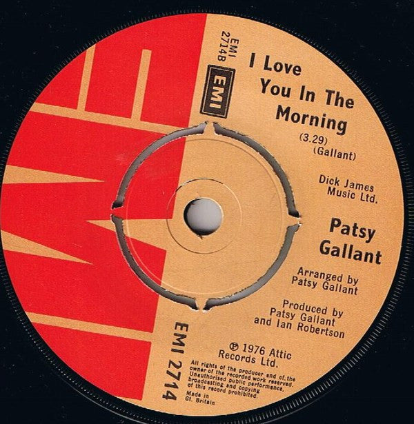 Patsy Gallant : Are You Ready For Love (7", Single)