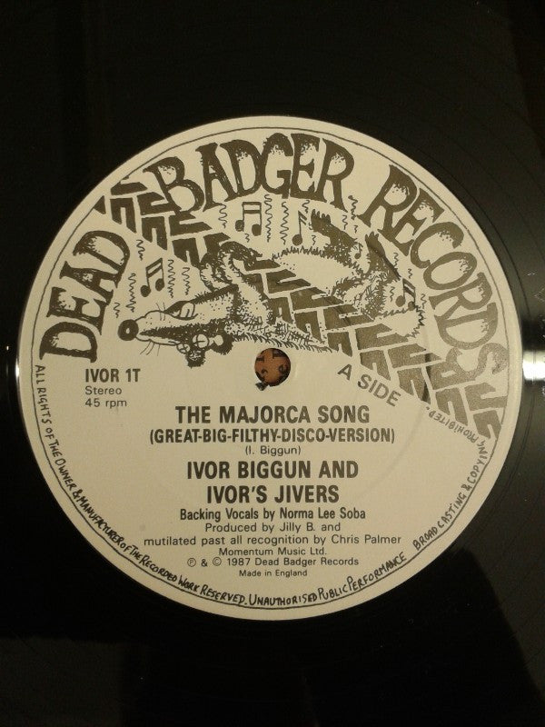 Ivor Biggun : The Majorca Song (12")
