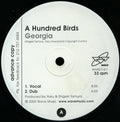 A Hundred Birds : Georgia (12", TP)