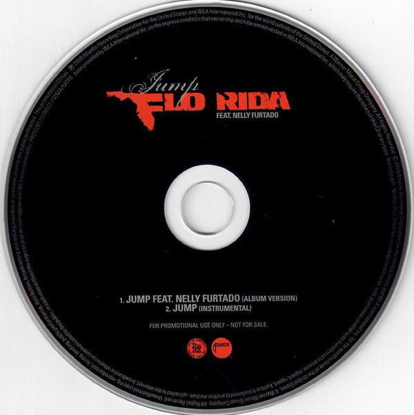 Flo Rida Feat. Nelly Furtado : Jump (CD, Single, Promo)