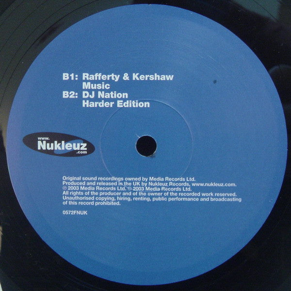 Various : DJ Nation: Harder Edition Part 1 (12")