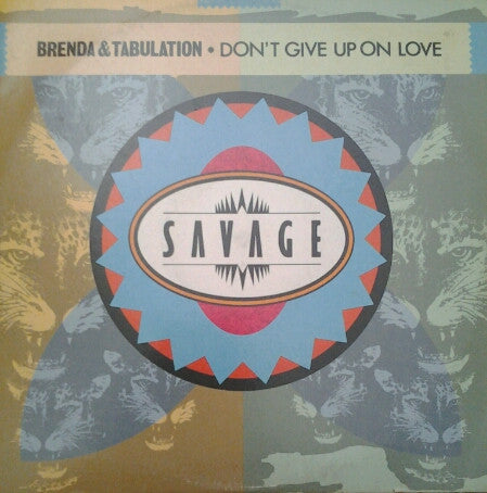Brenda & The Tabulations : Don't Give Up On Love (12", Maxi)