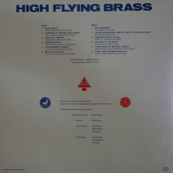 British Aerospace Wingates Band : High Flying Brass (LP, Album)