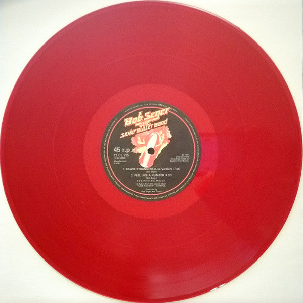 Bob Seger And The Silver Bullet Band : We've Got Tonight / Feel Like A Number / Brave Strangers (12", Ltd, Red)