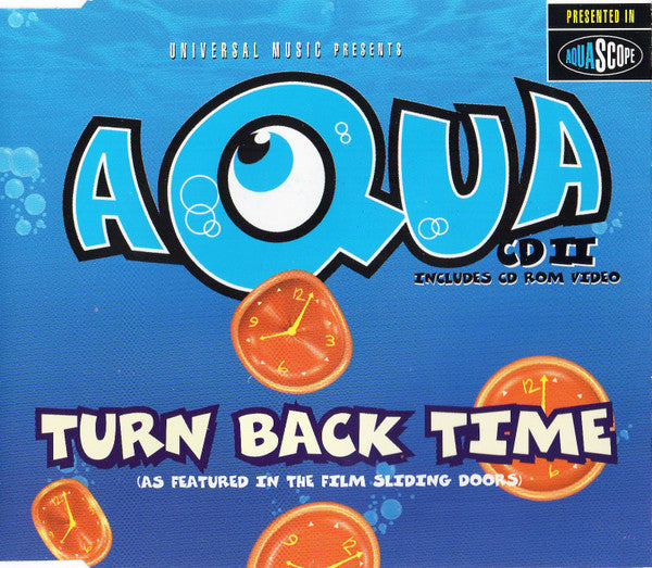 Aqua : Turn Back Time (CD, Single, Enh, CD2)