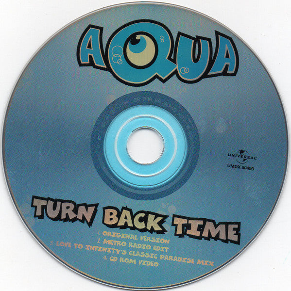 Aqua : Turn Back Time (CD, Single, Enh, CD2)