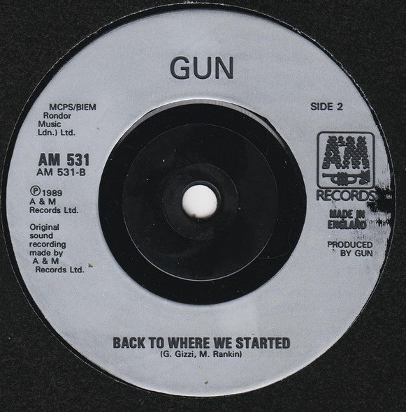 Gun (2) : Inside Out (7", Single)