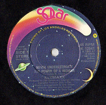 Klymaxx : Never Underestimate The Power Of A Woman (7")