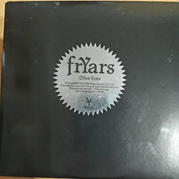 frYars : Olive Eyes (CD, Single, Promo)