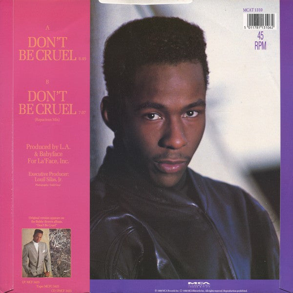 Bobby Brown : Don't Be Cruel (12", Single)