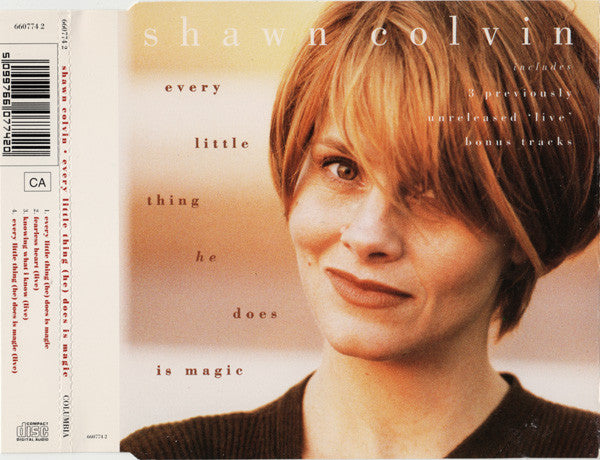 Shawn Colvin : Every Little Thing He Does Is Magic (CD, Maxi)