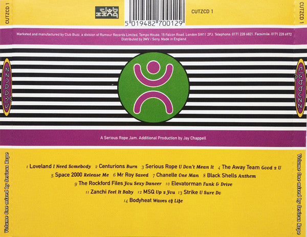 Serious Rope : Club Buzz Volume One (CD, Comp, Mixed)