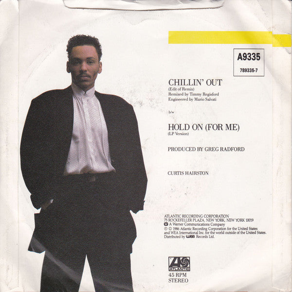 Curtis Hairston : Chillin' Out (7", Single)