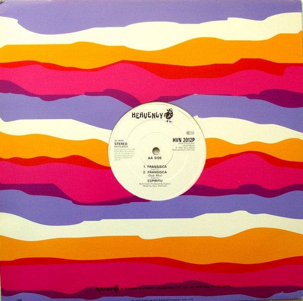 Espiritu : Francisca (12", Promo)