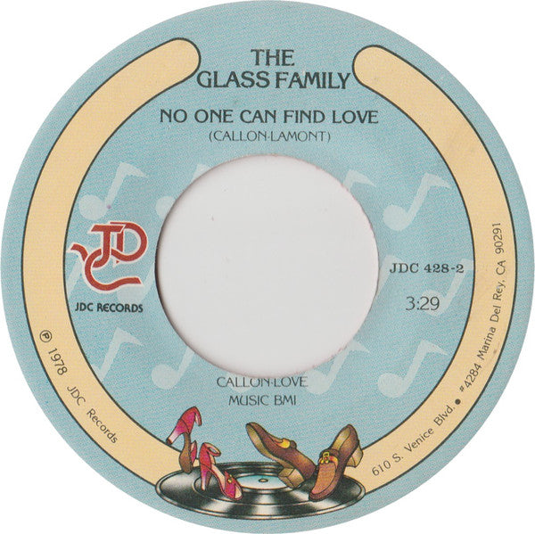 The Glass Family : Mr. DJ You Know How To Make Me Dance (7", Red)