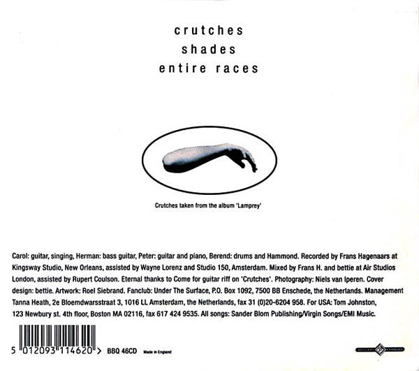 Bettie Serveert : Crutches (CD, Single)