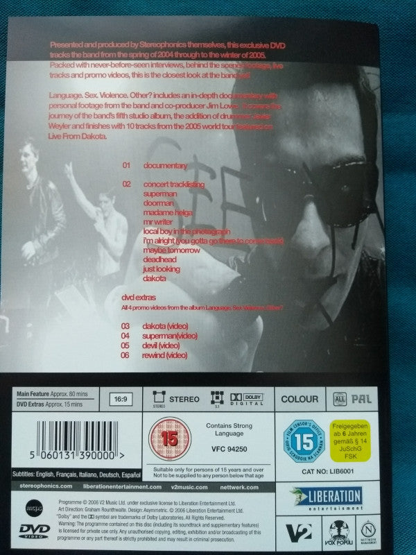 Stereophonics : Language.Sex.Violence.Other? (DVD-V, Multichannel, PAL, ALL)