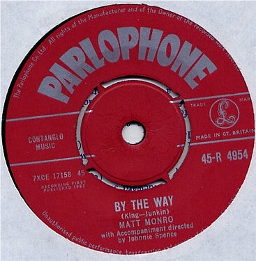 Matt Monro : My Love And Devotion (7", Single)