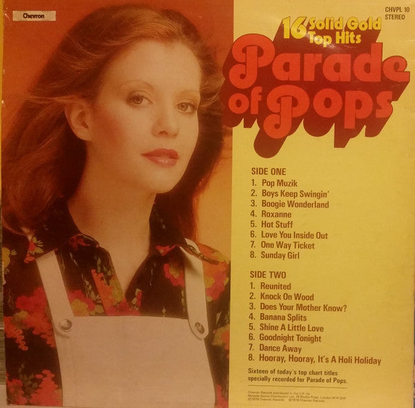 Unknown Artist : Parade Of Pops (LP, Album, Ltd, Gol)