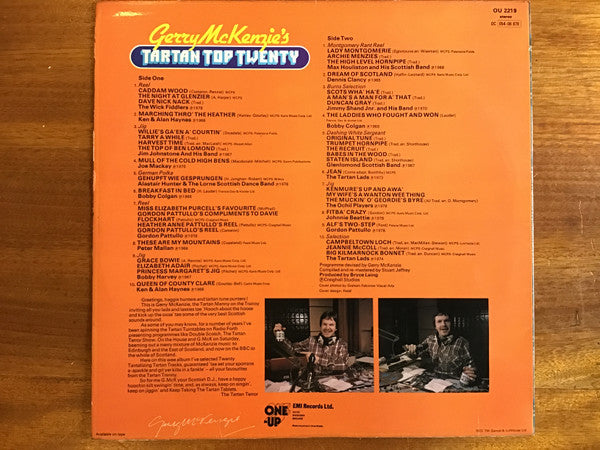 Gerry McKenzie (2) : Gerry McKenzie’s Tartan Top Twenty (LP, Comp)